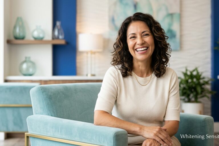 whitening for sensitive teeth